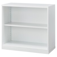 スチール書庫 (オープン NT-A4 ベース付き WH)