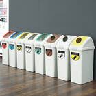 ダストボックス(ECO90-角穴フタRE もえるゴミ用) 7枚目画像