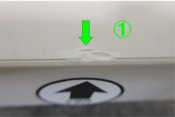 フラップテーブル LCL-1245 WH 5枚目画像