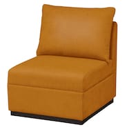 1人用布張りソファ(カレル B-N1-CU)