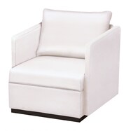 1人用合皮ソファ(カレル A-HG 肘付き)