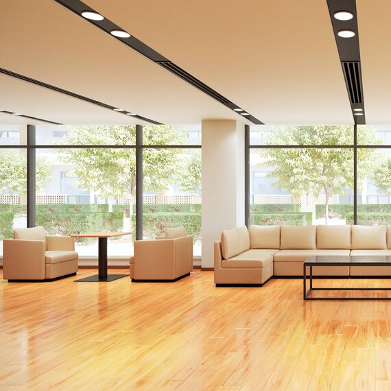 1人用布張りソファ(カレル 肘付き C-N1-CU07 GY) 4枚目画像