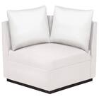 コーナー合皮ソファ(カレル A-80-270 IV) 1枚目画像