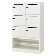 パーソナルロッカー(6人用 TSPL-N シューズラック付き)