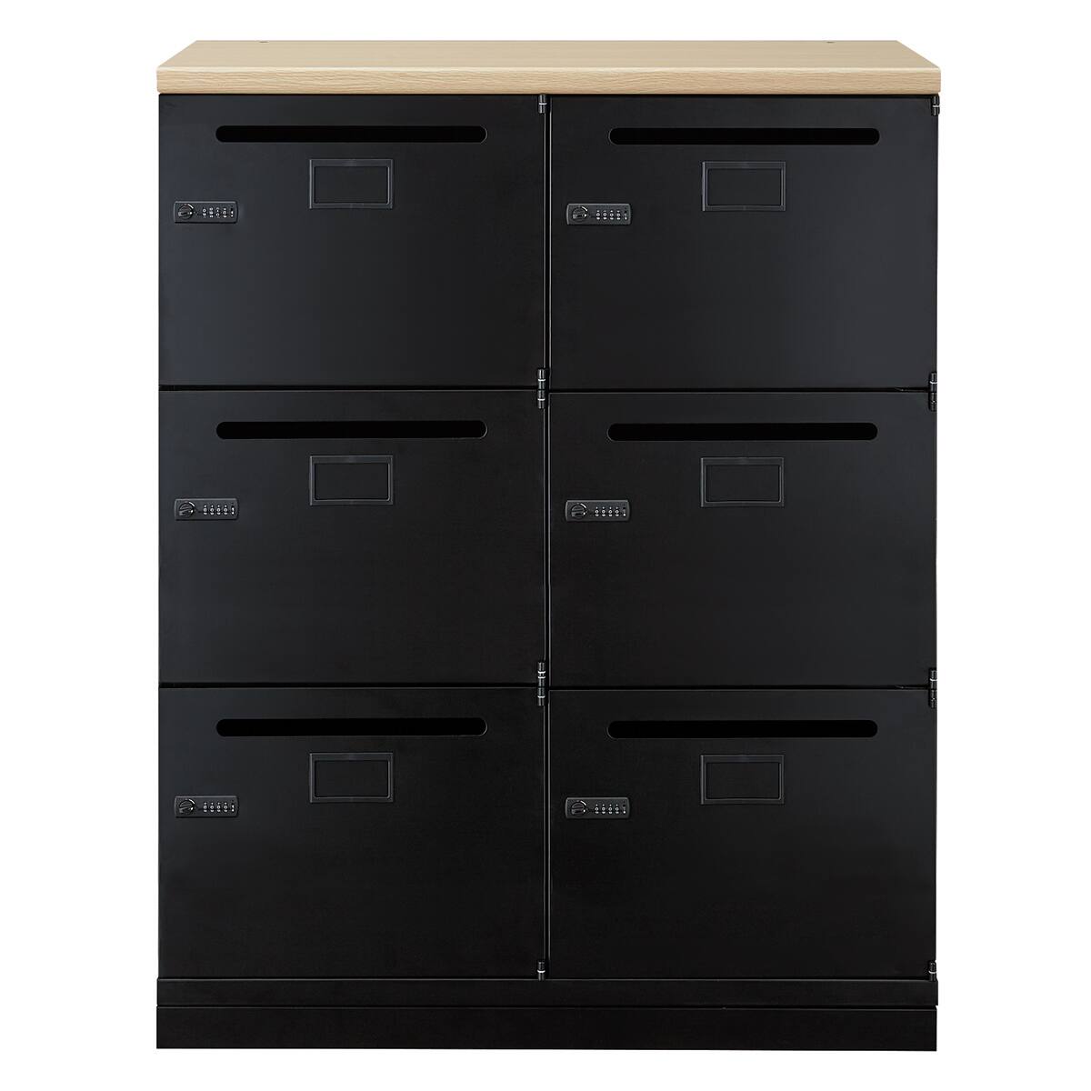 パーソナルロッカー(6人用 TSPL-N6 BK/OAK) | ニトリネット【公式 パーソナルロッカー(6人用 TSPL-N6 BK/OAK) | ニトリネット【公式