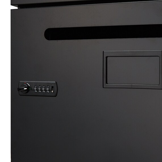 パーソナルロッカー(6人用 TSPL-N6 BK/OAK) 5枚目画像