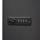 パーソナルロッカー(6人用 TSPL-N6 BK/OAK) 6枚目画像