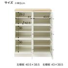 パーソナルロッカー(6人用 TSPL-N6 BK/OAK) 8枚目画像