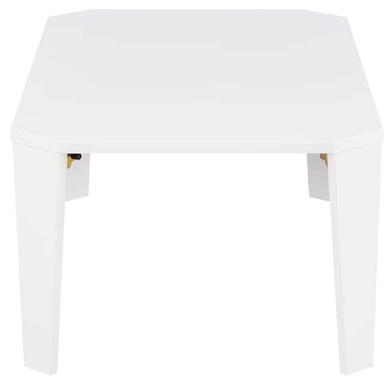 【在庫限り】折りたたみ簡易テーブル(シャインB 幅75cm WH) 3枚目画像