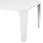 【在庫限り】折りたたみ簡易テーブル(シャインB 幅75cm WH) 5枚目画像