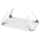 【在庫限り】折りたたみ簡易テーブル(シャインB 幅75cm WH) 7枚目画像