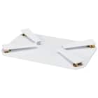 【在庫限り】折りたたみ簡易テーブル(シャインB 幅75cm WH) 8枚目画像