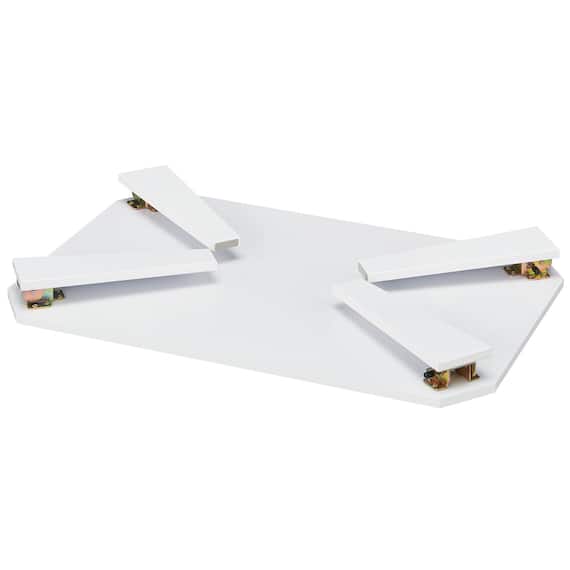 【在庫限り】折りたたみ簡易テーブル(シャインB 幅75cm WH) 8枚目画像