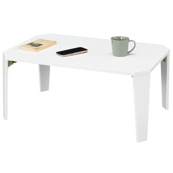 【在庫限り】折りたたみ簡易テーブル(シャインB 幅75cm WH) 9枚目画像