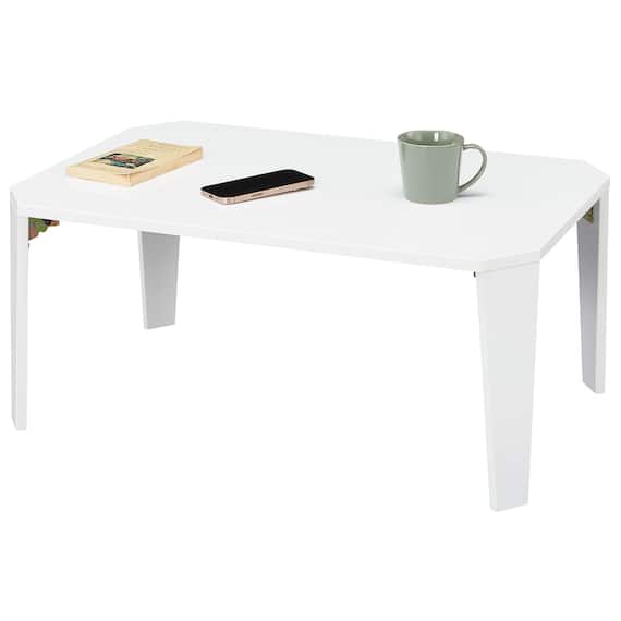 【在庫限り】折りたたみ簡易テーブル(シャインB 幅75cm WH) 9枚目画像