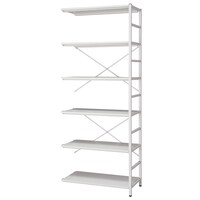 シェルフNT専用 連結セット(5段 NT-1930 WH/WH)