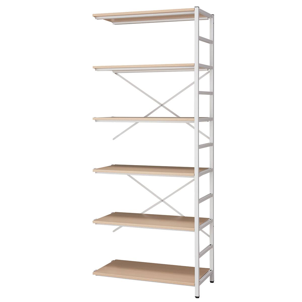 シェルフNT専用 連結セット(5段 NT-1930 WH/OAK) | ニトリネット【公式