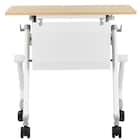 会議用テーブル(NTM-7545 NF9 幕板付き OAK/WH) 2枚目画像