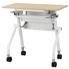 会議用テーブル(NTM-7545 NF9 幕板付き OAK/WH) 4枚目画像