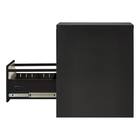 ファイリングキャビネット(TSFC 2段 ハンギングフレーム付き BK) 4枚目画像