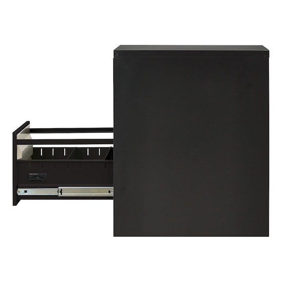 ファイリングキャビネット(TSFC 2段 ハンギングフレーム付き BK) 4枚目画像