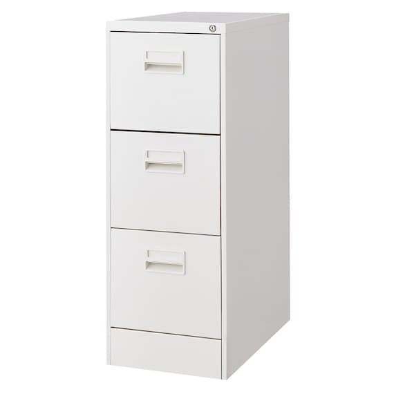 ファイリングキャビネット(TSFC 3段 WH) 1枚目画像