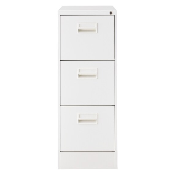 ファイリングキャビネット(TSFC 3段 WH) 2枚目画像