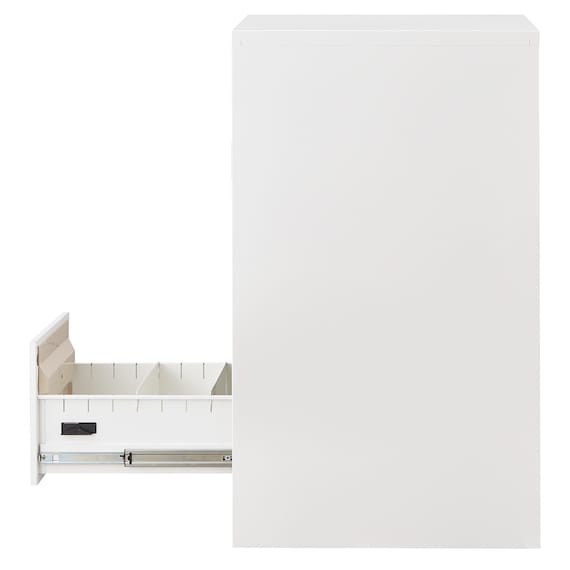 ファイリングキャビネット(TSFC 3段 WH) 4枚目画像