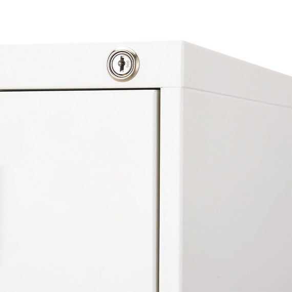 ファイリングキャビネット(TSFC 3段 WH) 7枚目画像