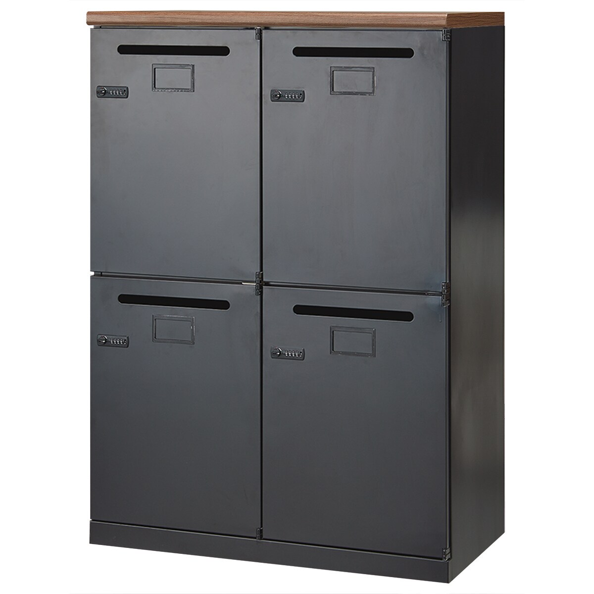 パーソナルロッカー(TSPL-04 BK/WN) | ニトリネット【公式】 家具