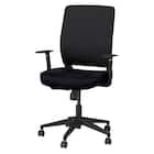 オフィスチェア(DCT001B 肘付き BK) 1枚目画像