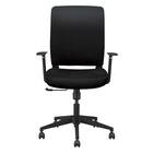 オフィスチェア(DCT001B 肘付き BK) 2枚目画像