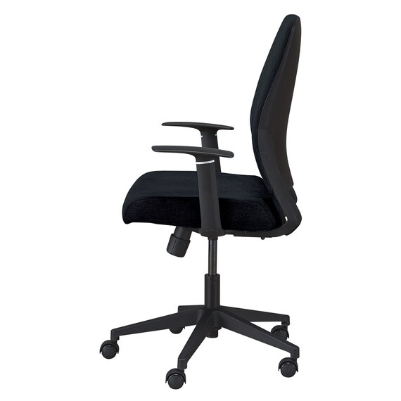 オフィスチェア(DCT001B 肘付き BK) 3枚目画像