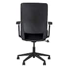 オフィスチェア(DCT001B 肘付き BK) 4枚目画像