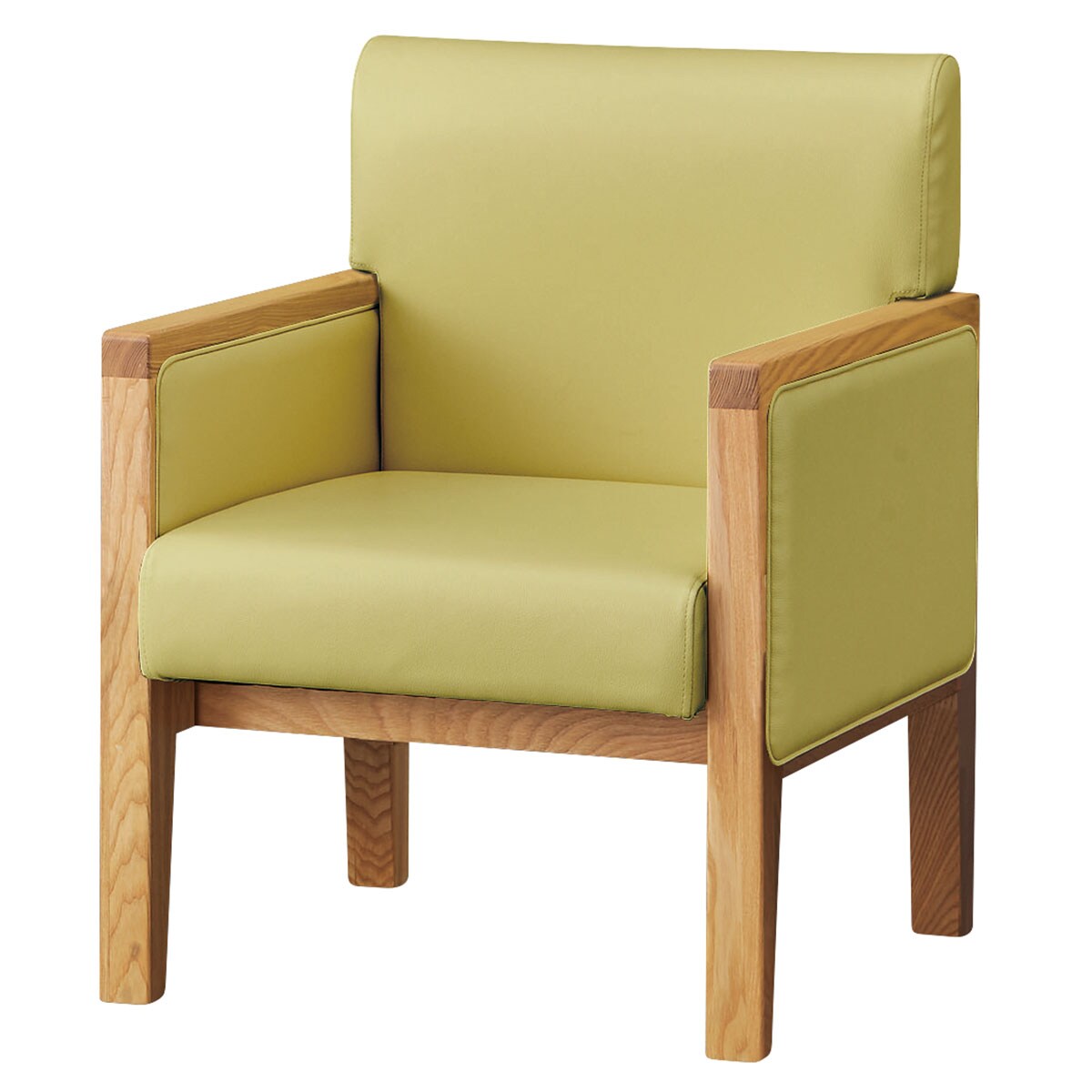 1人用ロビーソファ(WD-02 LBR/GR) | ニトリネット【公式】 家具