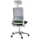 オフィスチェア(BELLA GMW ヘッドレスト付き GR) 4枚目画像