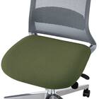 オフィスチェア(BELLA GMW ヘッドレスト付き GR) 6枚目画像