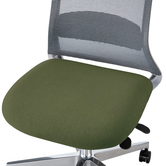 オフィスチェア(BELLA GMW ヘッドレスト付き GR) 6枚目画像