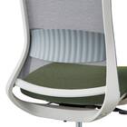 オフィスチェア(BELLA GMW ヘッドレスト付き GR) 7枚目画像