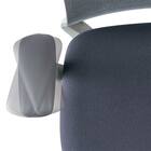 オフィスチェア(BELLA GMW 肘・ヘッドレスト付き GY) 12枚目画像