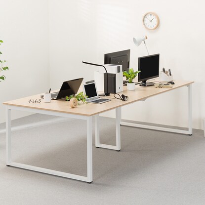 フリーアドレスデスク テーブル Nt 2400 Wh Oak 通販 ニトリネット 公式 家具 インテリア通販