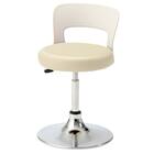 昇降チェア(CA-14BL 背付き 円盤脚 PVC-CYE) 1枚目画像