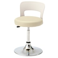 昇降チェア(CA-14BL 背付 円盤脚 PVC)