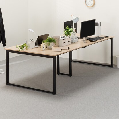 フリーアドレスデスク テーブル Nt 2400 Bk Oak 通販 ニトリネット 公式 家具 インテリア通販 フリーアドレスデスク テーブル Nt 2400 Bk Oak 通販 ニトリネット 公式 家具 インテリア通販
