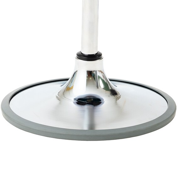 昇降チェア(CA-P13BL 円盤脚 ラバープロテクタ PVC-CYE) 4枚目画像