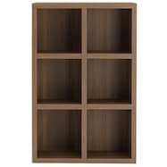 木製オープンシェルフ(ラチス FH-75L 2列3段)