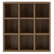 木製オープンシェルフ(ラチス FH-110L 3列3段)