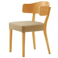 木製チェア(マニコA 5NL 背板 A80 NA)