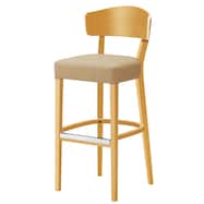 木製カウンターチェア(マニコA 背板 5NL A80 NA)