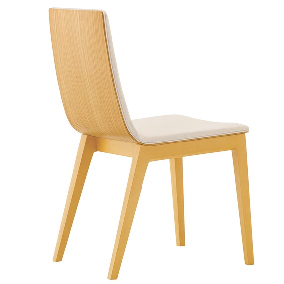 木製チェア(タストA 背板 A80-70 NA/IV) 1枚目画像